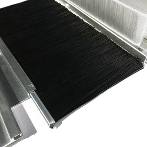 Streifenbürstendichtung mit Aluminiumprofil